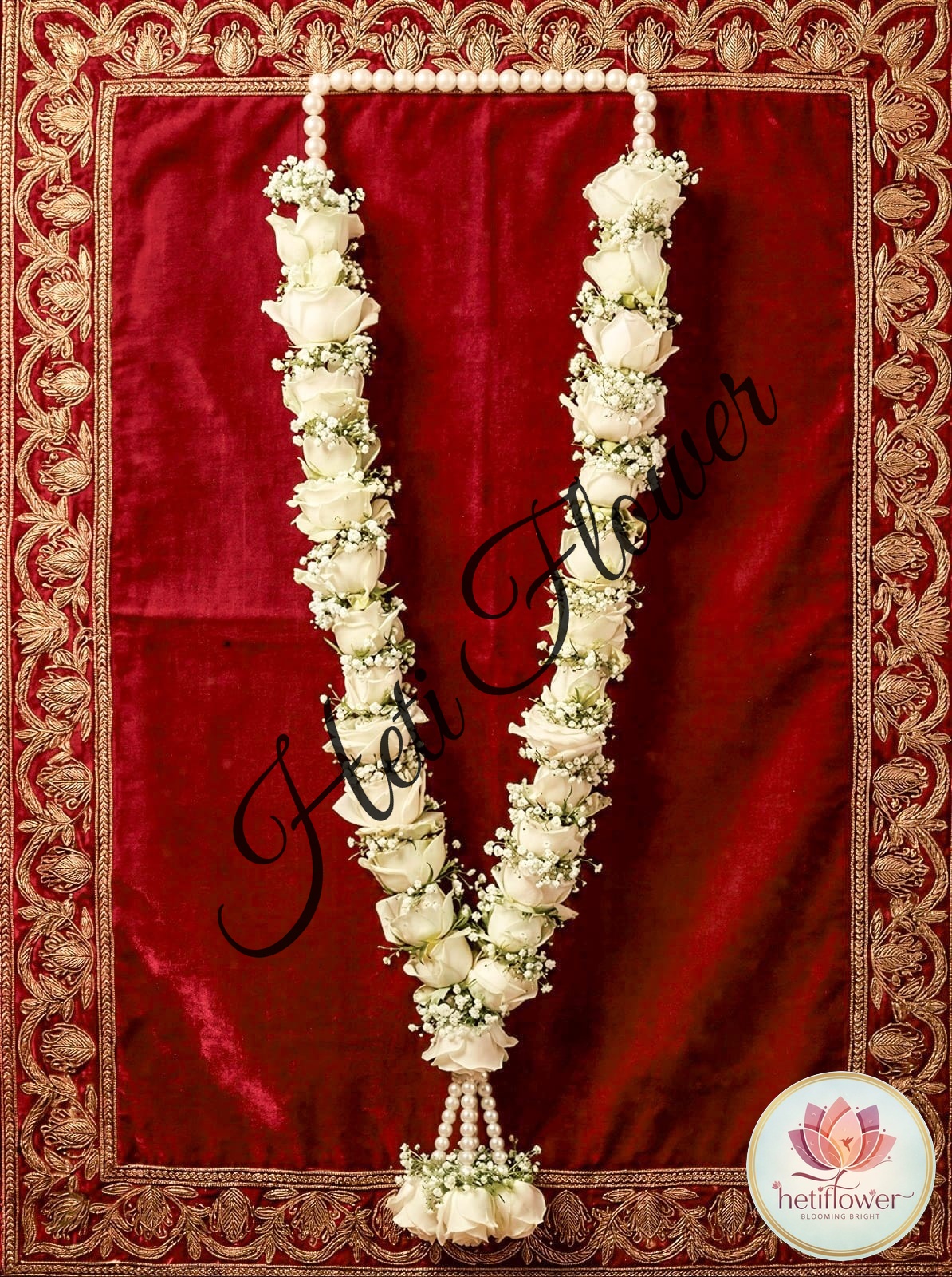 White Rose & Gypsy Varmala